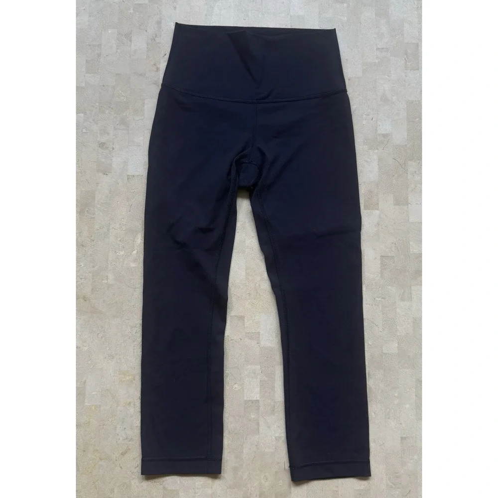 Lululemon Wunder Train High-Rise Tight Navy Running Athletic Sports Size 4